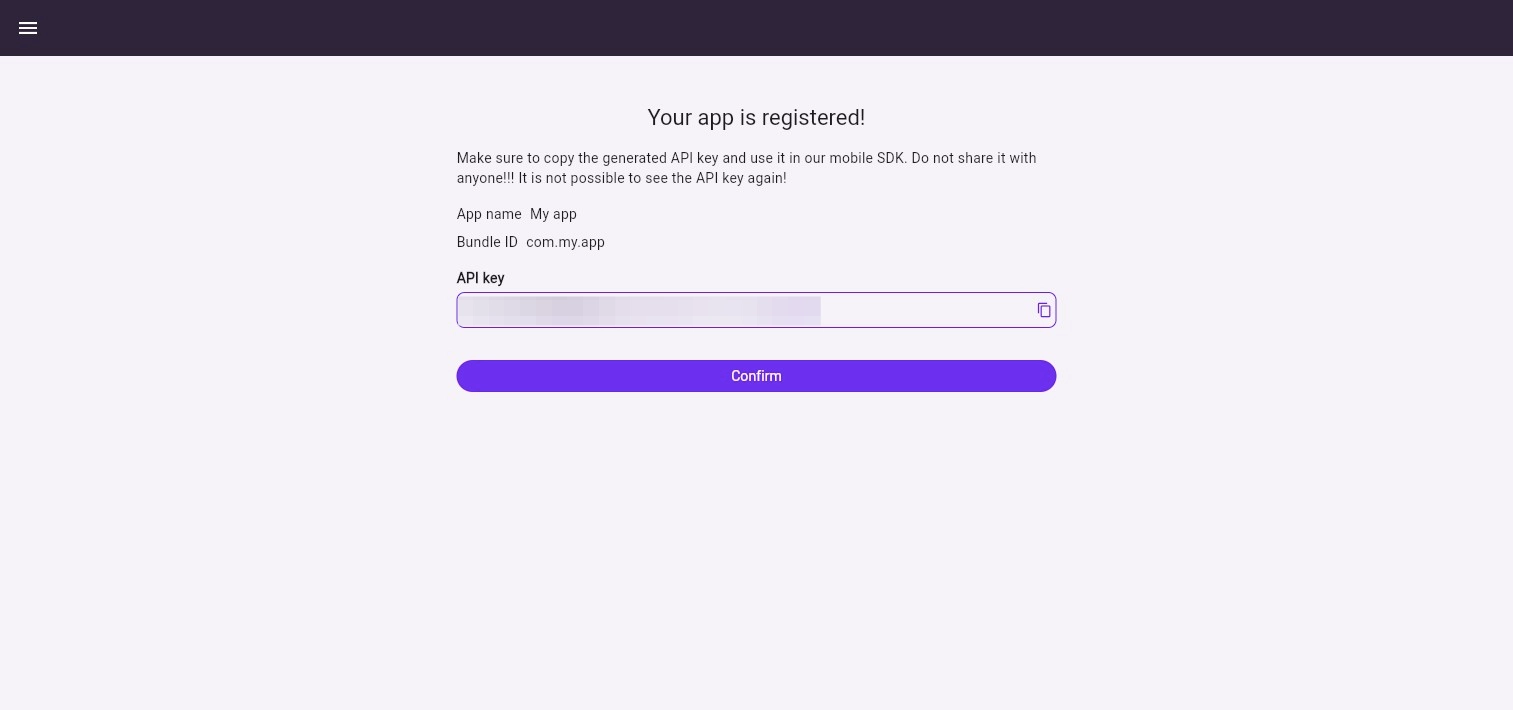 Api key